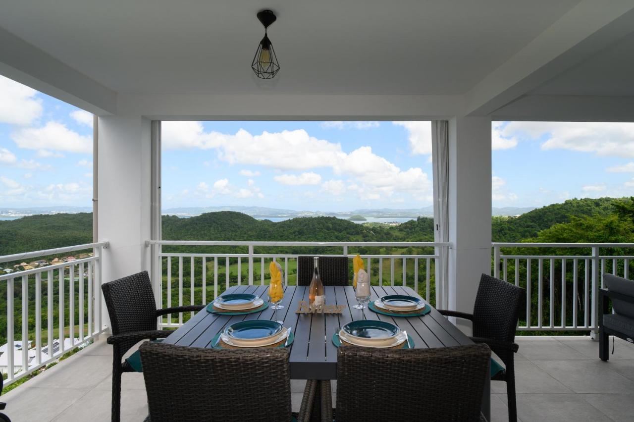 Villa Edina , Exceptionnel Aux Trois Ilets,T3 Vue Incroyable Sur Fdf เลส์ทรัวส์-ซีเลต์ ภายนอก รูปภาพ